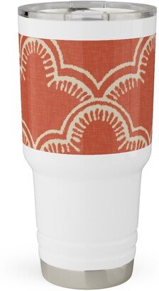 Travel Mugs: Tangier Travel Tumbler, 30Oz, Orange