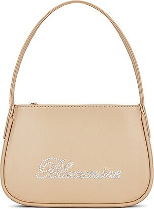 Mini Shoulder Bag in Beige