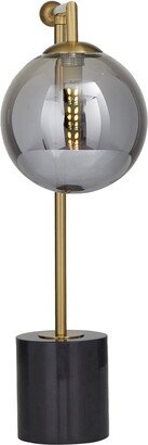 Peyton Lane Metal Orb Desk Lamp