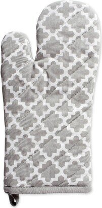 2pk Cotton Lattice Oven Mitt Set