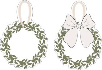 Hanging Wreath Or Without Bow Cookie Cutter