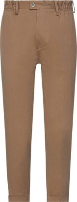 Cropped Pants Camel-AC