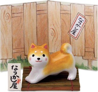 Japanese Cute Dog Shiba Figurine 9657