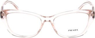 Prada Eyewear Cat-Eye Frame Glasses-AI