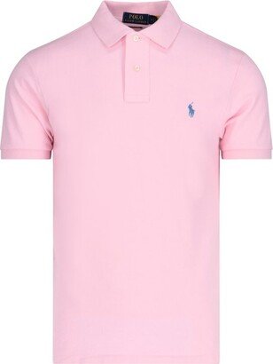 Logo Embroidered Polo Shirt-AI