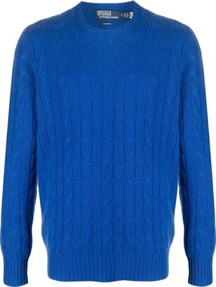 Cable-Knit Cashmere Jumper-AF