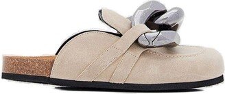 Chain Detailed Slip-On Mules-AC