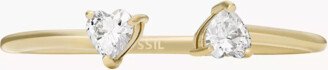 Sadie Tokens Of Affection Gold-Tone Stainless Steel Toi Et Moi Ring JF04359710