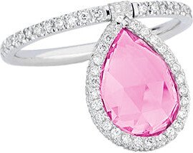 Nina Runsdorf Pink Topaz Flip Ring