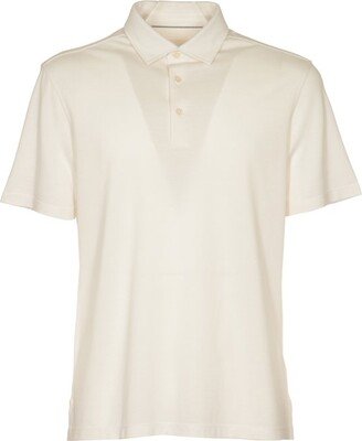 Short-Sleeved Polo Shirt-AD