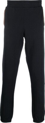 Elasticated-Waist Track Pants-AG