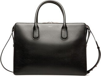 Banque leather briefcase