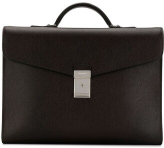 Warwick logo engraved briefcase