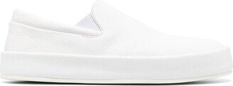 Cassapelle leather slip-on sneakers