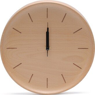 The Decent Living Beech Wood Wall Clock - Dish - Line