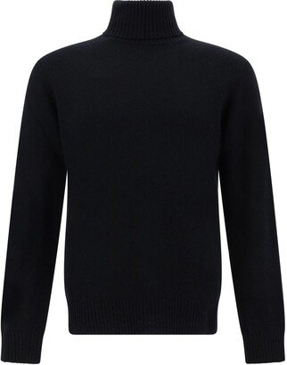 Long Sleeved Roll-Neck Knitted Kumper