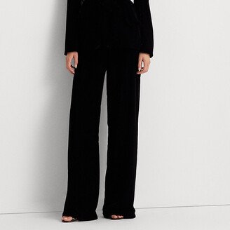 Ralph Lauren Velvet Wide-Leg Pant