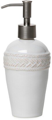 Le Panier Whitewash Ceramic Soap & Lotion Dispenser