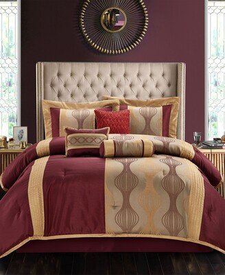 Nanshing Larsa 7-Piece California King Comforter Set