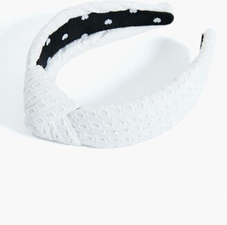 Bianca Eyelet Knotted Headband