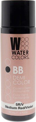 Watercolors BB Demi-Permanent Hair Color - 5RV Medium Red Violet by for Unisex - 2 oz Hair Color