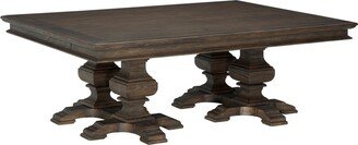 Pedestal Base Coffee Table