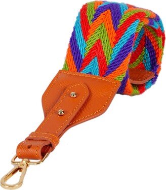 Allbyb Wayuu Bag Strap - Orange Blue Red Green