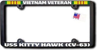 Vietnam Veteran Kitty Hawk | Cv-63 License Frame
