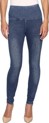 Denim Legging (Mid Wash) Women's Casual Pants