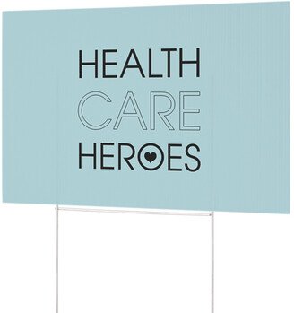 Yard Signs: Healthcare Heroes Yard Sign, Multicolor