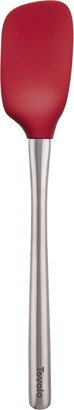 Flex-Core Stainless Steel Handled Spoonula, Silicone Spoon Spatula Head