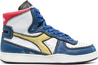 High-Top Colour-Block Sneakers