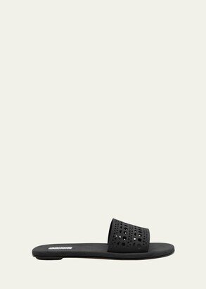 Vienne Cutout Flat Slide Sandals