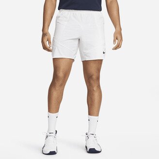 Men's Court Dri-FIT Advantage 7 Tennis Shorts in White