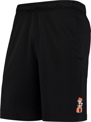 Men's Black Oklahoma State Cowboys Alternate Logo Fly 2.0 Shorts