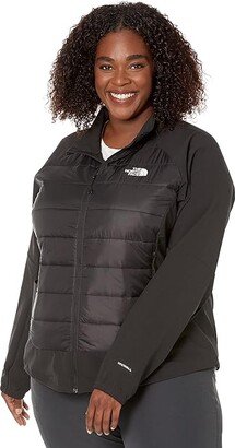 Plus Size Shelter Cove Hybrid Jacket (TNF Black) Women's Clothing