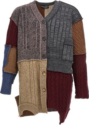 Patchwork cardigan