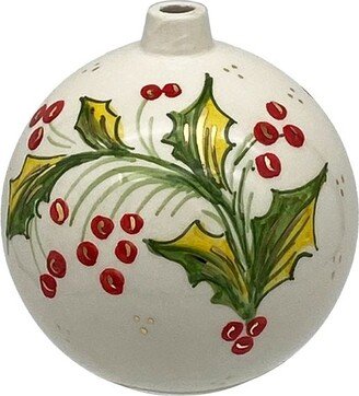 Hand-painted Christmas ball