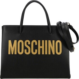 Logo Printed Tote Bag-AJ