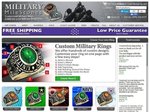 Military Milestones Promo Codes & Coupons