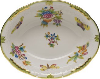 Queen Victoria Oval Vegetable Dish