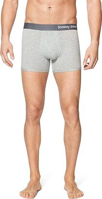 Cool Cotton Trunks 4 (Heather Grey) Men's Underwear