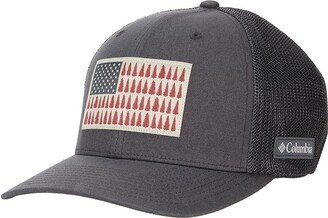 Mesh Tree Flag Ball Cap (Shark/Shark) Caps