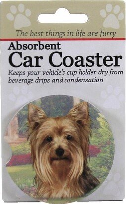 E&S Pet Car Coaster 2.5 Yorkie Car Coaster Absorbant E & S Pet - Coasters