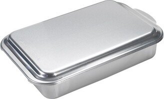 Natural Aluminum Commercial Classic Metal Covered Cake Pan