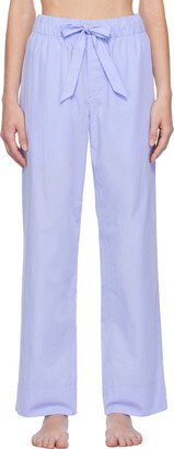 Blue Drawstring Pyjama Pants-AB