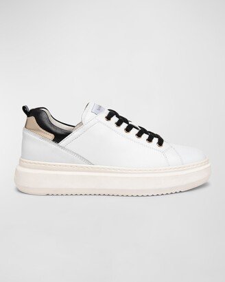 Clean Colorblock Low-Top Skater Sneakers