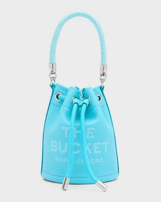 The Leather Mini Bucket Bag-AB