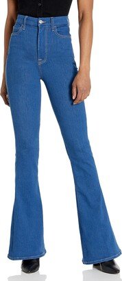 Women's Ultra High Rise Skinny Flare Jeans