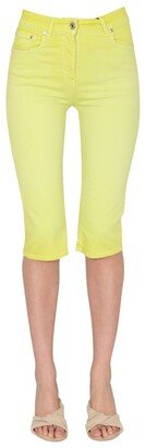 Slim-Fit Cropped Pants-AA